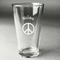 Peace Sign Pint Glasses - Main/Approval