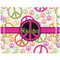 Peace Sign Placemat with Props