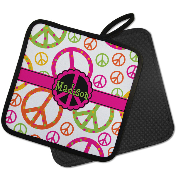 Peace Sign Pot Holders - PARENT MAIN
