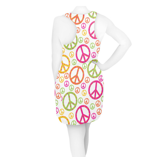 Peace Sign Racerback Dress - On Model - Back