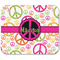 Peace Sign Rectangular Mouse Pad - APPROVAL