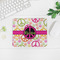 Peace Sign Rectangular Mouse Pad - LIFESTYLE 2