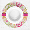Peace Sign Round Linen Placemats - LIFESTYLE (single)