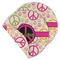 Peace Sign Round Linen Placemats - MAIN (Double-Sided)
