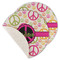 Peace Sign Round Linen Placemats - MAIN (Single Sided)