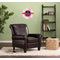Peace Sign Round Wall Decal on Living Room Wall