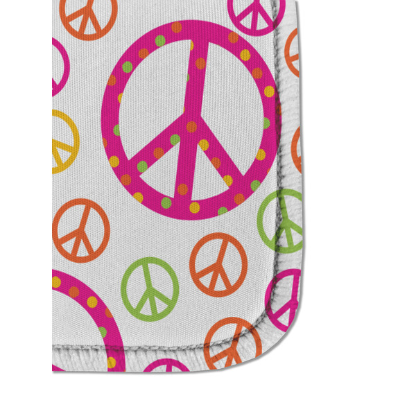 Peace Sign Sanitizer Holder Keychain - Detail