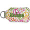 Peace Sign Sanitizer Holder Keychain - Small (Back)