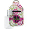 Peace Sign Sanitizer Holder Keychain - Small with Case