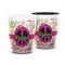 Peace Sign Ceramic Shot Glass - 1.5 oz (Personalized)