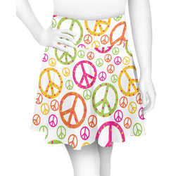 Peace Sign Skater Skirt - 2X Large
