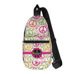 Peace Sign Sling Bag (Personalized)