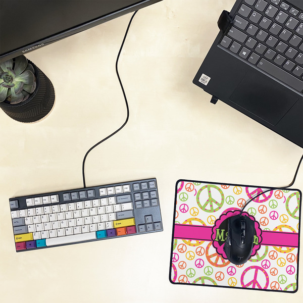 Peace Sign Small Gaming Mats - LIFESTYLE