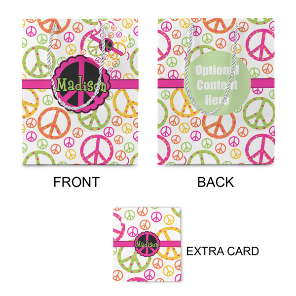 Peace Sign Small Gift Bag - Approval