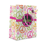 Peace Sign Small Gift Bag (Personalized)