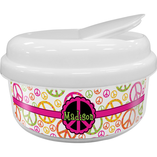 Custom Peace Sign Snack Container (Personalized)