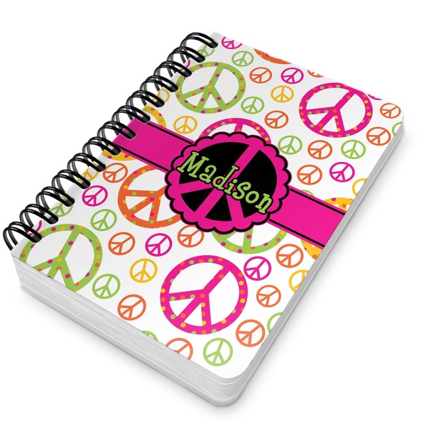 Peace Sign Spiral Journal 5 x 7 - Main