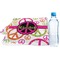 Peace Sign Sports Towel Folded with Water Bottle