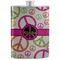 Peace Sign Stainless Steel Flask