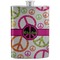 Peace Sign Stainless Steel Flask (Personalized)