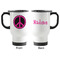 Peace Sign Stainless Steel Travel Mug with Handle - Apvl