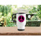 Peace Sign Stainless Steel Travel Mug with Handle Lifestyle