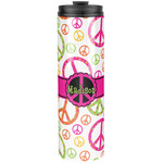 Peace Sign Stainless Steel Skinny Tumbler - 20 oz (Personalized)