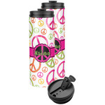 Peace Sign Stainless Steel Skinny Tumbler (Personalized)