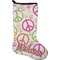 Peace Sign Stocking - Single-Sided