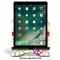 Peace Sign Stylized Tablet Stand - Front with ipad