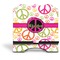 Peace Sign Stylized Tablet Stand - Front without iPad