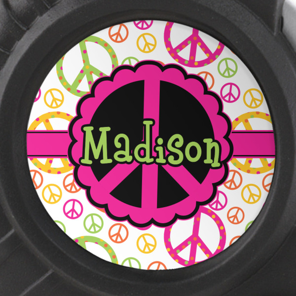 Peace Sign Tape Measure - 25ft - detail