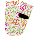 Peace Sign Toddler Ankle Socks