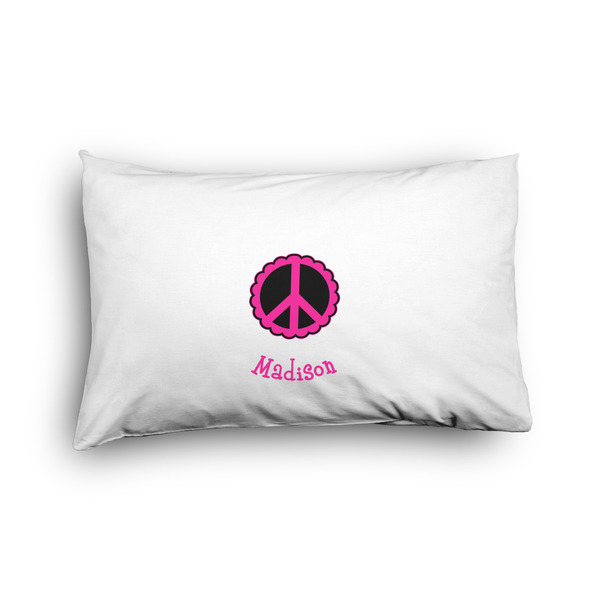 Custom Peace Sign Pillow Case - Toddler - Graphic (Personalized)