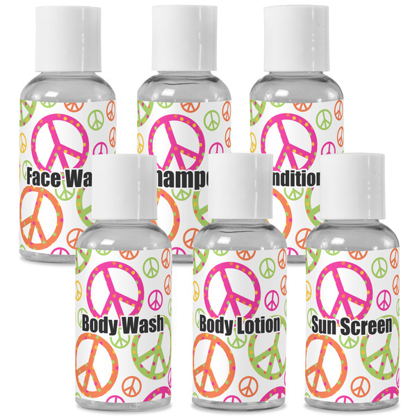 Custom Peace Sign Travel Bottles (Personalized)