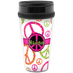 Peace Sign Acrylic Travel Mug without Handle (Personalized)