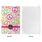 Peace Sign Waffle Weave Golf Towel - Approval