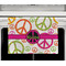 Peace Sign Waffle Weave Towel - Full Color Print - Lifestyle2 Image