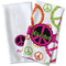 Peace Sign Waffle Weave Towels - Two Print Styles