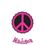 Peace Sign Graphic Decal - Small (Personalized)