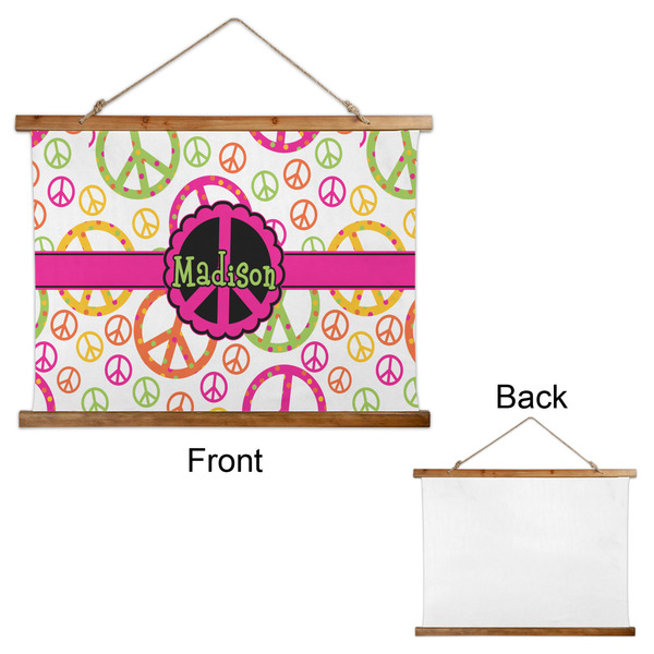 Peace Sign Wall Hanging Tapestry - Landscape - APPROVAL