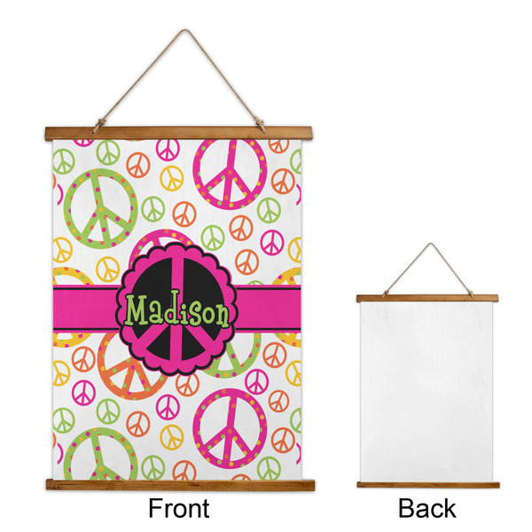 Peace Sign Wall Hanging Tapestry - Portrait - APPROVAL