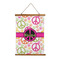 Peace Sign Wall Hanging Tapestry - Portrait - MAIN