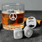 Peace Sign Whiskey Stones - Set of 9 - In Context