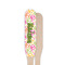 Peace Sign Wooden Food Pick - Paddle - Single Sided - Front & Back