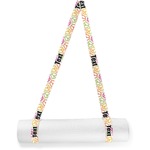 Peace Sign Yoga Mat Strap (Personalized)