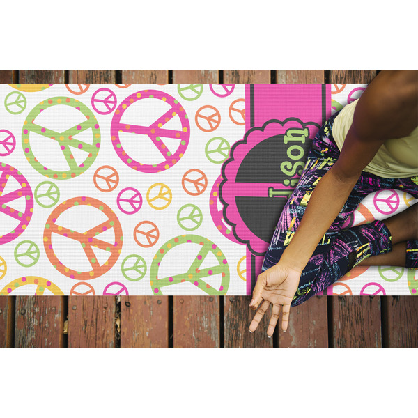 Peace Sign Yoga Mats - LIFESTYLE
