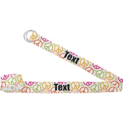 Peace Sign Yoga Strap (Personalized)