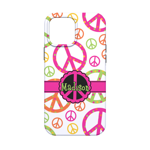 Peace Sign iPhone 13 Mini Tough Case - Back