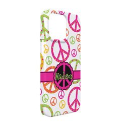 Peace Sign iPhone Case - Plastic - iPhone 13 Pro (Personalized)